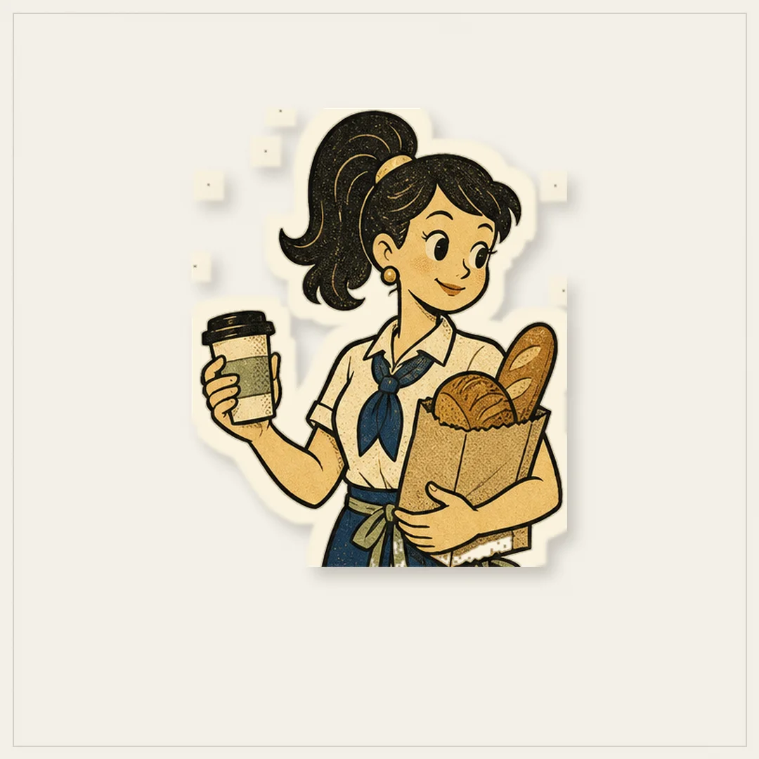 Jenny 馬尾烘焙師角色圖